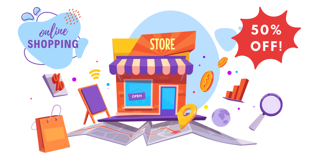 التسوق اونلاين