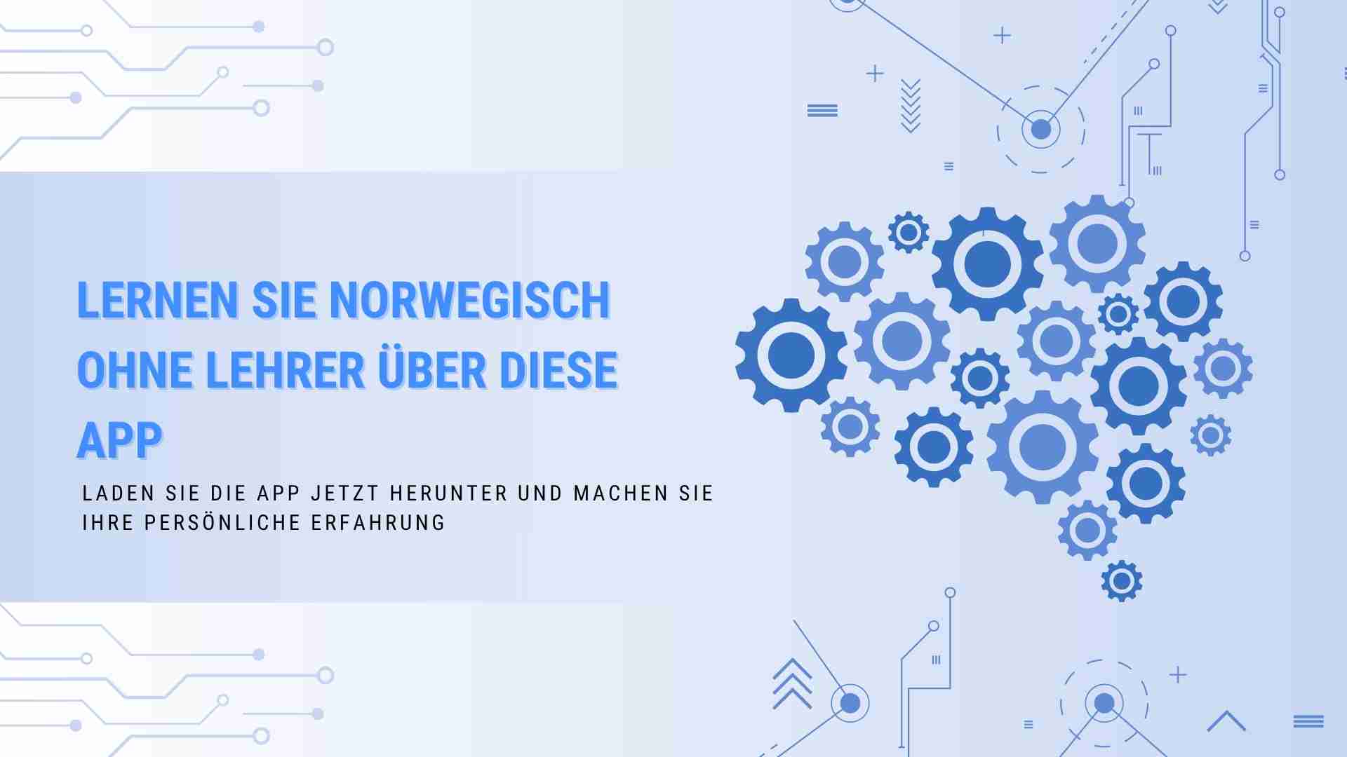 Lernen Sie Norwegisch ohne Lehrer über diese App 1